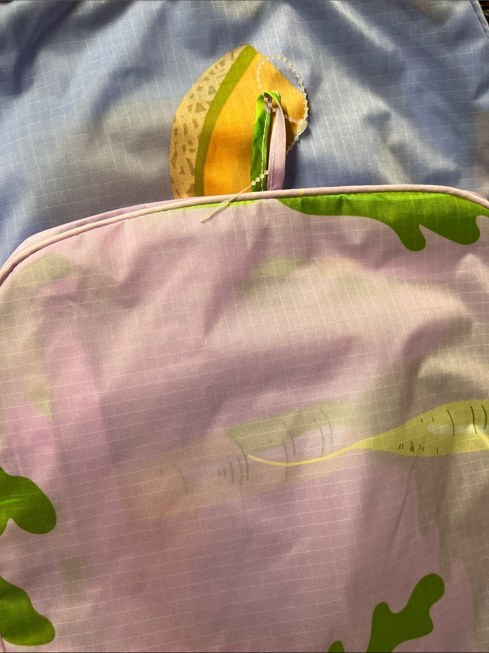 BAGGU 2 10x13 Japanese produce Packing Cubes new - Picture 2 of 6